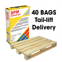 Opera SPM Universal SEMI-RAPID High Performance Flexible S1 Tile Adhesive White 25kg Full Pallet (40 Bags Tail-Lift)